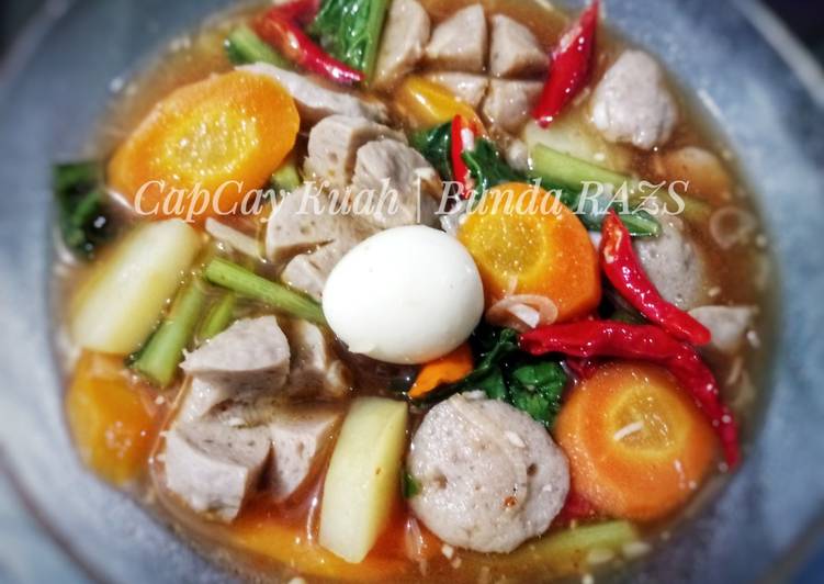 Resep CapCay Kuah, Menggugah Selera