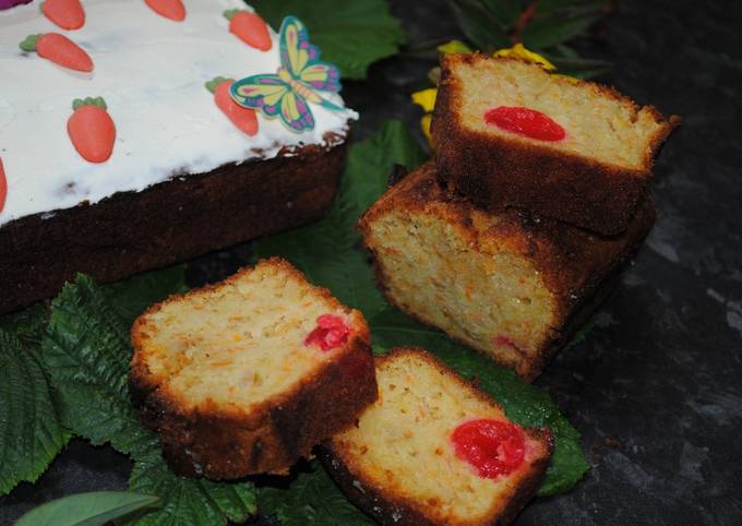 Simple Way to Prepare Speedy Carrot-cherry cake