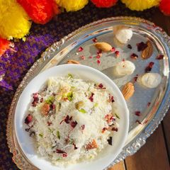 A picture of Makhana Panjiri.