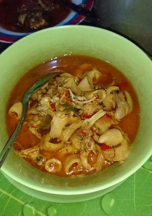 Foto resep Cumi asem pedes