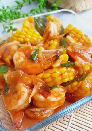 Foto resep Udang saus padang