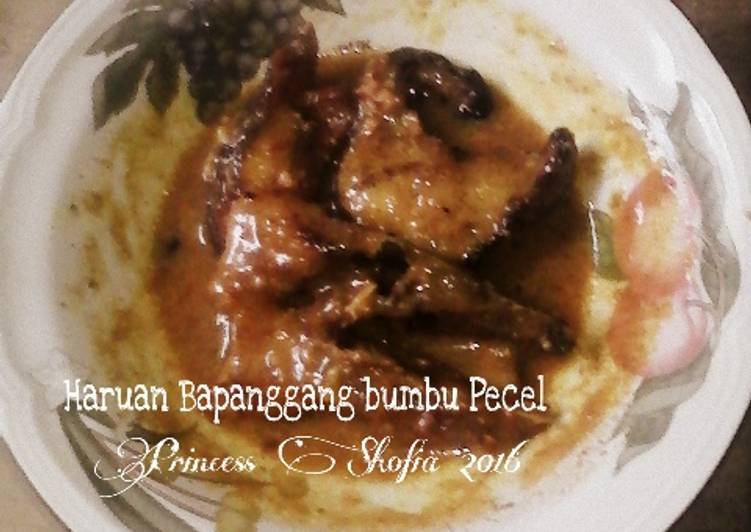 Haruan Bapanggang Bumbu Pecel