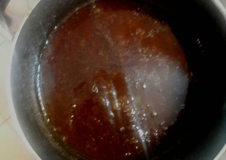 Recipe of Quick Low-Carb Butter Barbecue Sauce