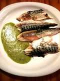 Verat al horno con salsa verde