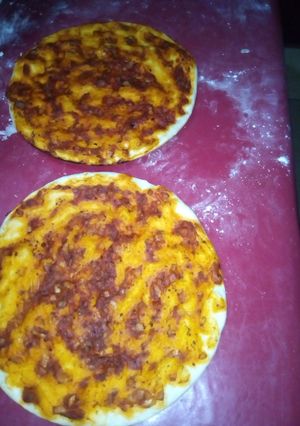 Una foto de Pizza casera