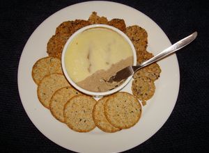 Una foto de PATÉ DE HÍGADO DE POLLO.  JON STYLE