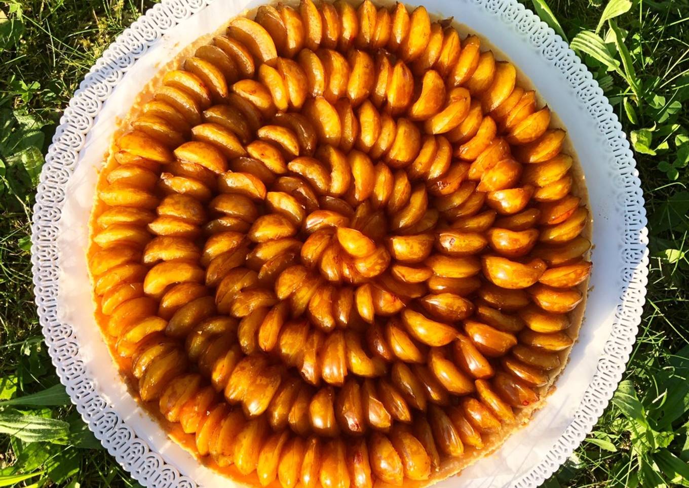 Tarte aux mirabelles