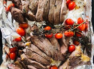 Foto di Tagliata al Forno con pomodorini