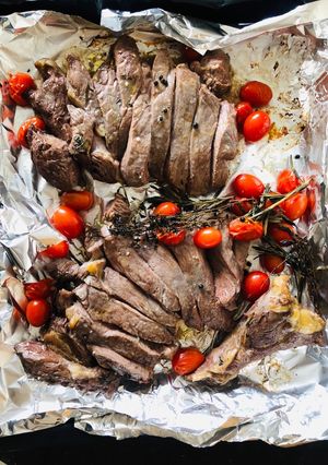Foto di Tagliata al Forno con pomodorini