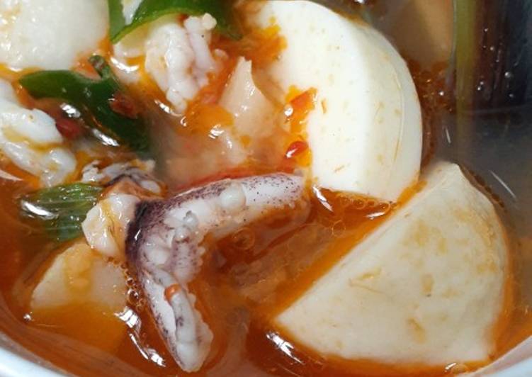 Tomyam seafood simple
