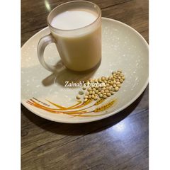 A picture of Soy milk 🥛.