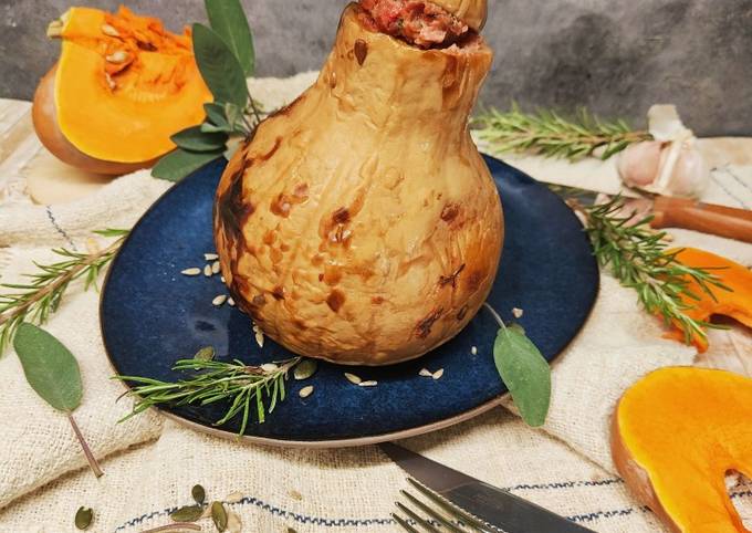 Come a Fai Preferito Zucca violina ripiena