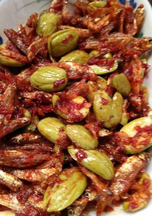Foto resep Balado Ikan Bilih Asap pete