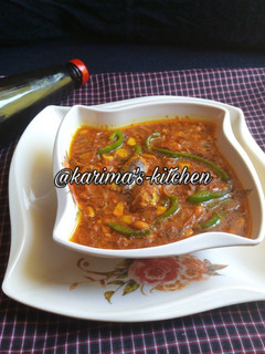 A picture of Baked beans sauce.