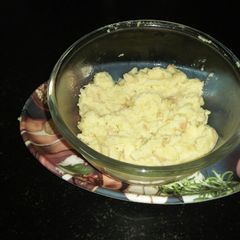 A picture of Homemade instant Khoya.