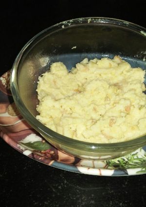 A picture of Homemade instant Khoya.