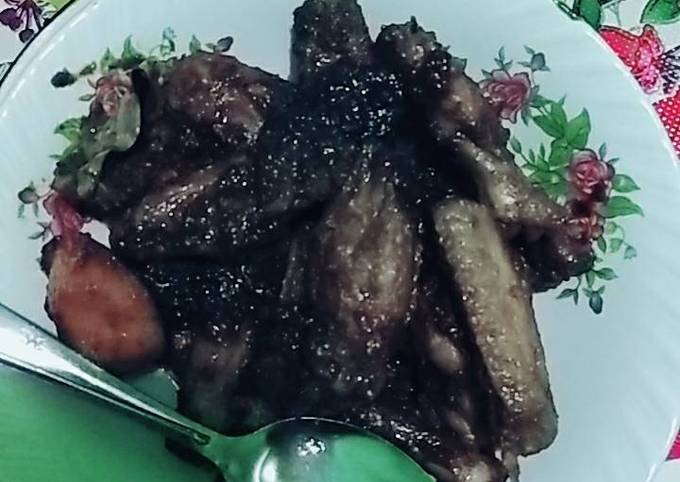 Ayam kecap pedas