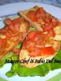 Bruschetta with Tomatoes and Garlic