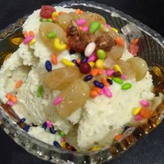 A picture of Pan masala flavour ice cream.