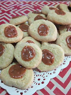 Una foto de Pepas de dulce de leche