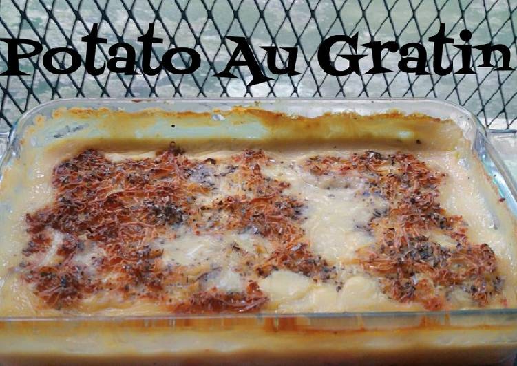 Resep Potato Au Gratin (a.k.a kentang jagung susu), Lezat Sekali