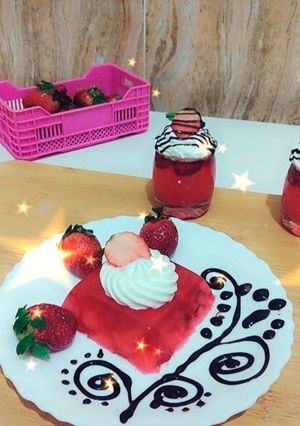صورة لوصفة تحلية الفراولة 🍓🍓🍓🍓🍓