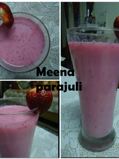 स्ट्रॉबेरी शेक (Strawberry shake recipe in hindi) रेसिपी मुख्य फोटो