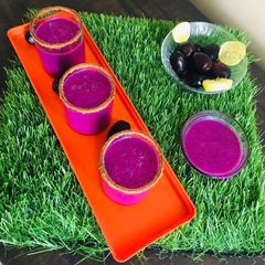 A picture of Jamun Shots.