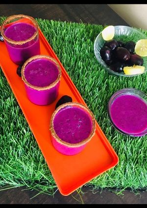 A picture of Jamun Shots.