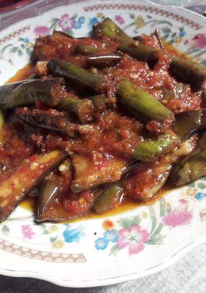 Foto resep Balado terong pedas