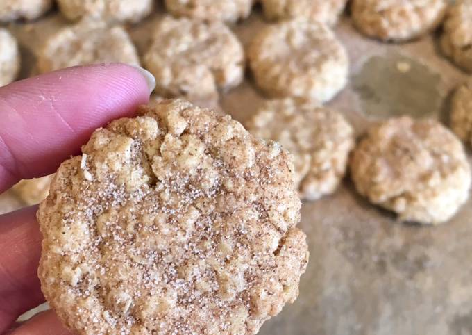 Bitesized Almond & Oat Biscuits