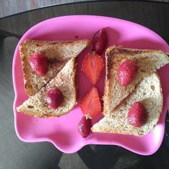 A picture of Strawberry Bread Sandwich.