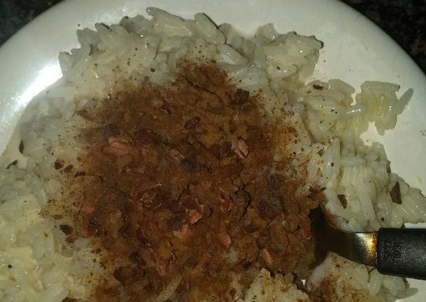 Arroz con leche seco versión marroqui vegan versión