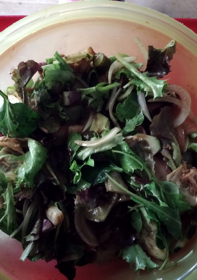 Una foto de Ensalada para cenar al gusto