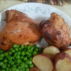 A picture of Tasty Chicken thighs.