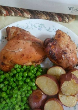 A picture of Tasty Chicken thighs.