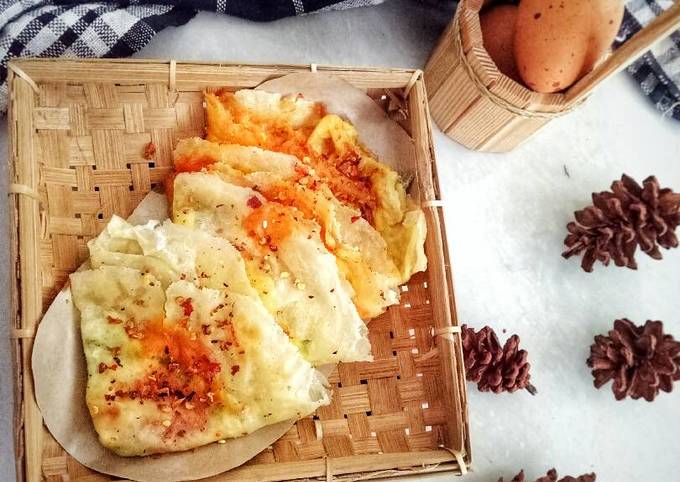 Resep Martabak telur kaki lima, Bisa Manjain Lidah