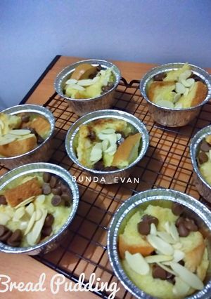 Foto resep Bread pudding