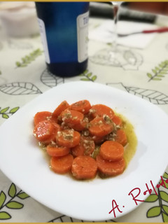 Una foto de Zanahorias aliñadas