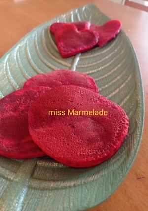 Φωτογραφία της συνταγής Red Velvet Pancakes🥞