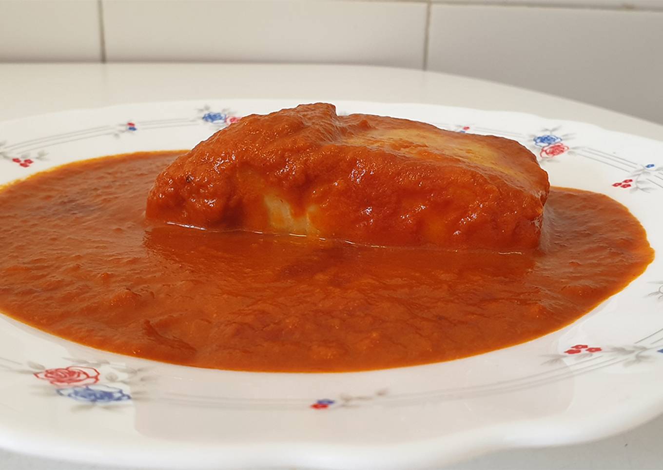 Bacalao a la vizcaína