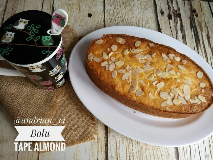 Langkah Mudah untuk Menyiapkan Resep Bolu Tape Almond (Tanpa Pengembang) yang  Bikin Ketagihan Anti Ribet, Mantap Sekali