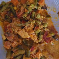 A picture of Sahi mix veg.