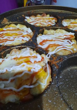 Foto resep Pizza mini roti sobek