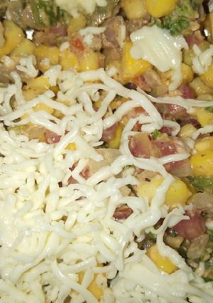 A picture of Corn Chaat.