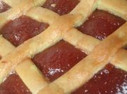 Una foto de pastafrola vegana