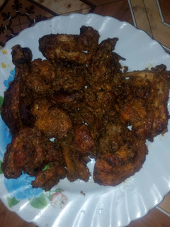 A picture of Two way masala chicken #indiancontest.