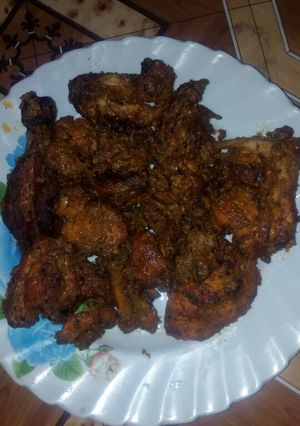 A picture of Two way masala chicken #indiancontest.