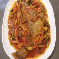 A picture of Sweet and Sour Fish.