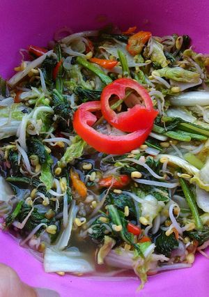 Foto resep Tumis Sawi Ceria